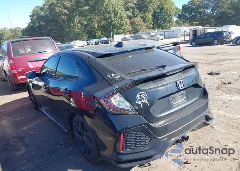 2019 Honda Civic Sport from USA, damaged, VIN SHHFK7H47KU217682